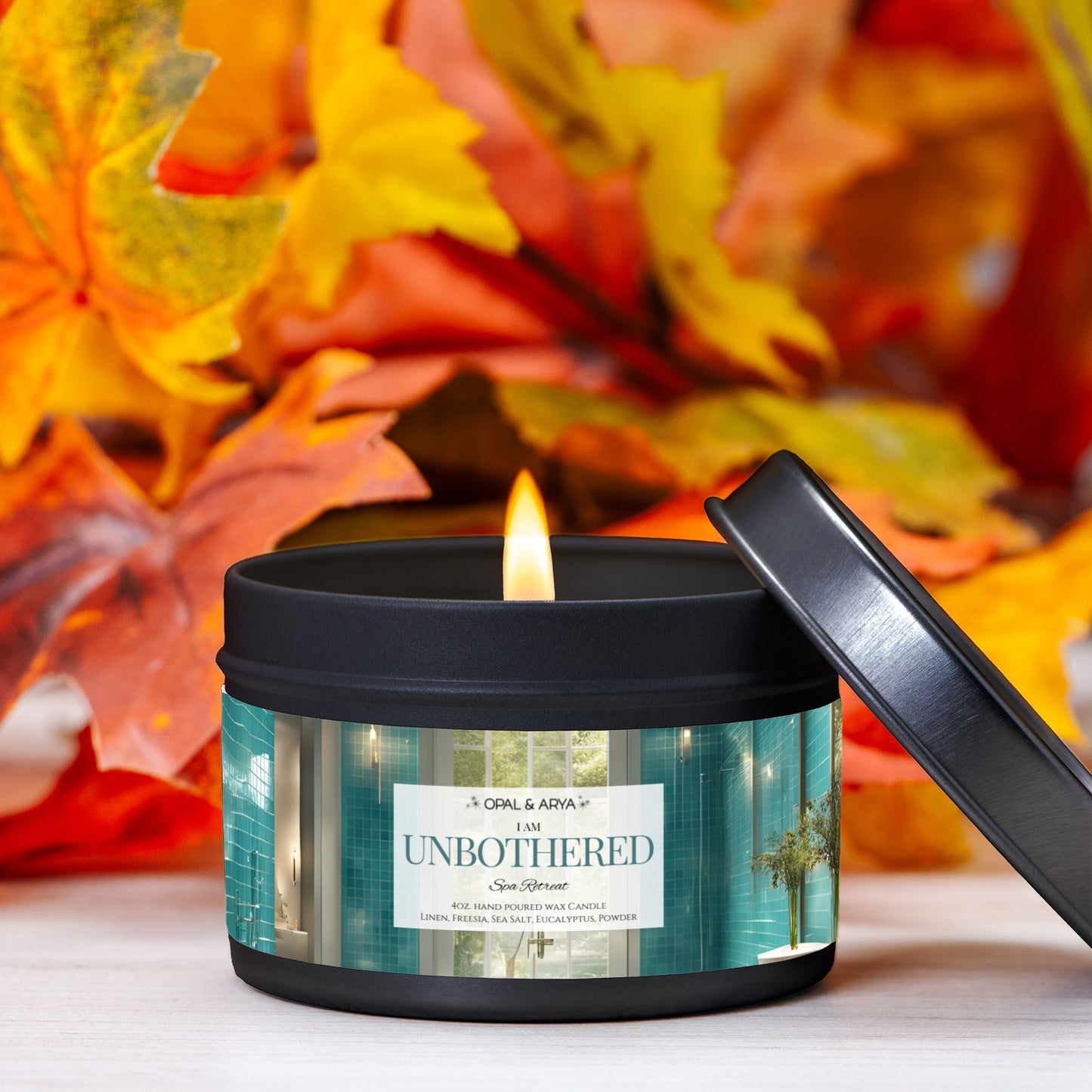 Spa Retreat 4oz Tin Candle - UNBOTHERED