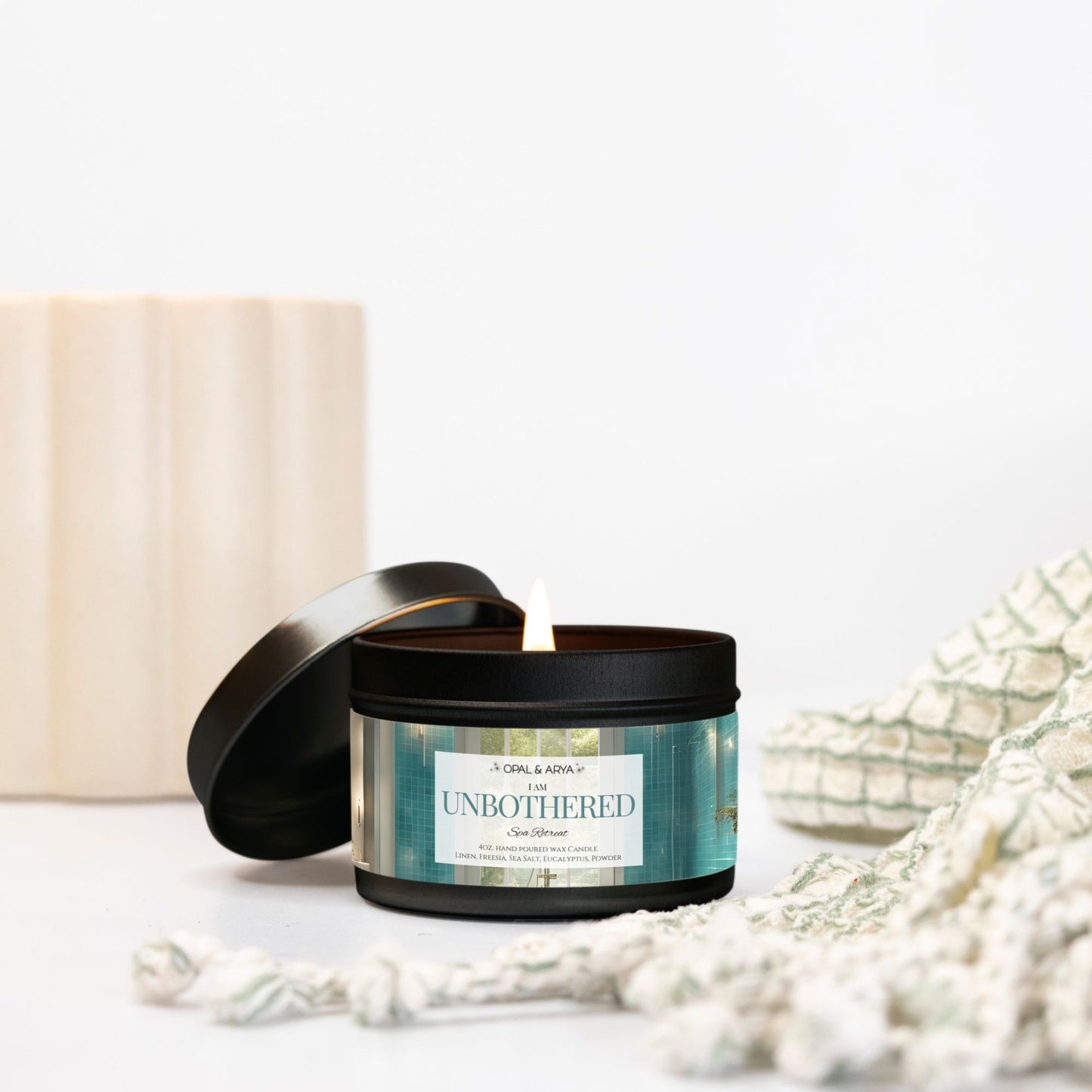 Spa Retreat 4oz Tin Candle - UNBOTHERED