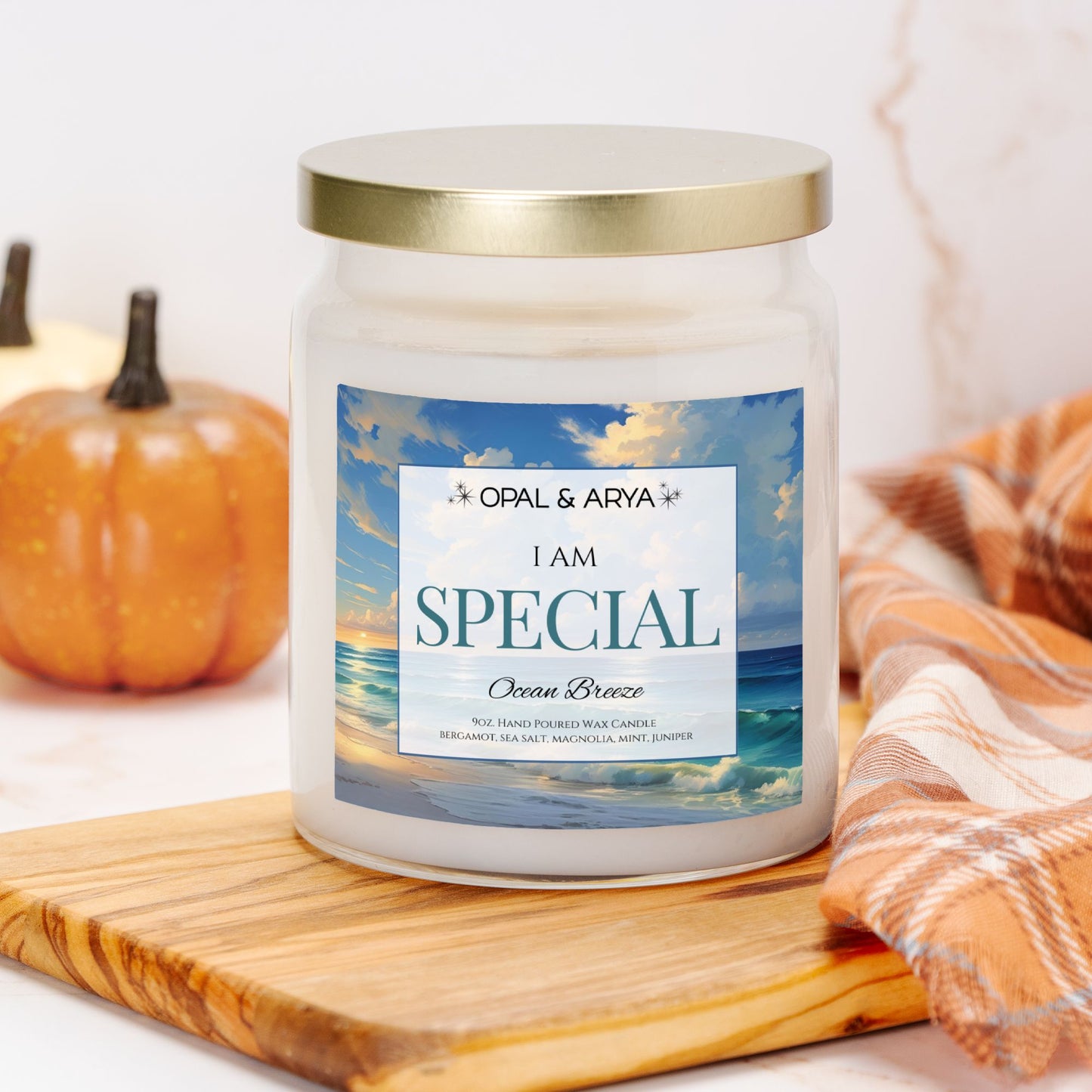 Ocean Breeze - Special - 9oz Apothecary Jar Candle