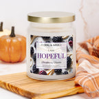 Blackberry Vanilla - Hopeful - 9oz Apothecary Jar Candle