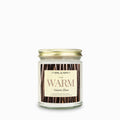 Vanilla Bean 9oz Clear Jar Candle - WARM