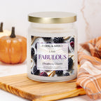 Blackberry Vanilla - Fabulous - 9oz Apothecary Jar Candle