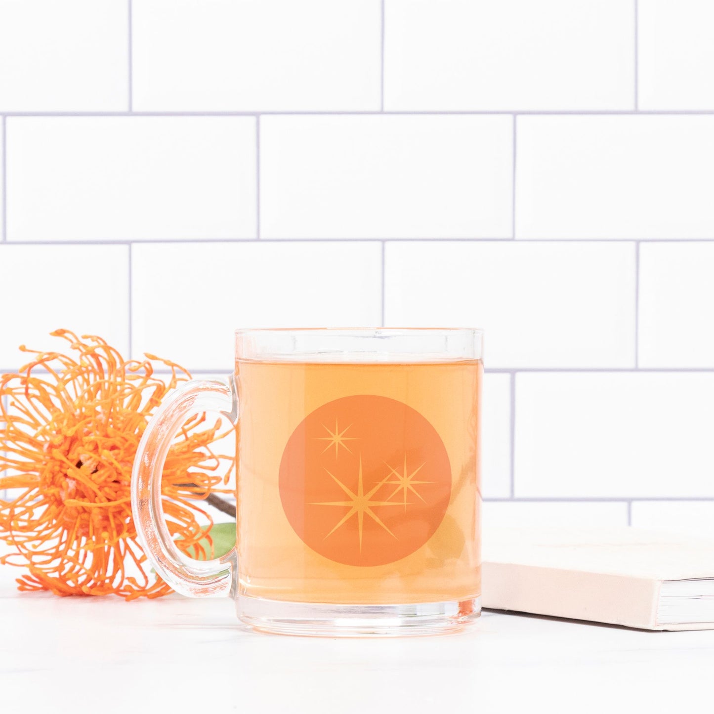 Opal & Arya Stars Glass Mug