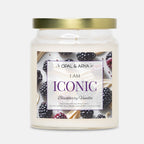 Blackberry Vanilla - Iconic - 9oz Apothecary Jar Candle