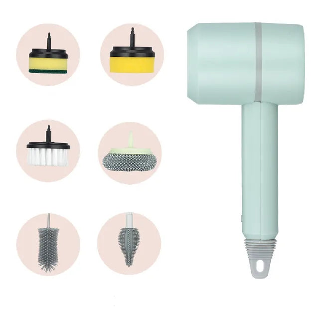 Rechargeable Electric Spin Scrubber