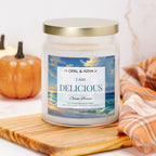 Ocean Breeze - Delicious - 9oz Apothecary Jar Candle