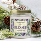 Lavender & Sage - Blessed - 9oz Apothecary Jar Candle