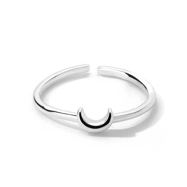 Crescent Moon Ring