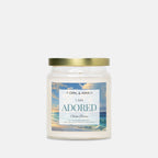 Ocean Breeze - Adored - 9oz Apothecary Jar Candle