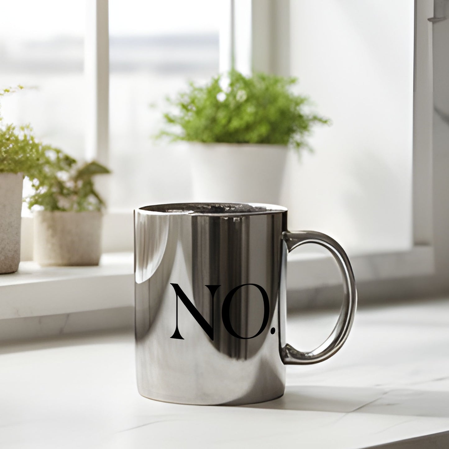 Mug 11oz Chrome (Silver)