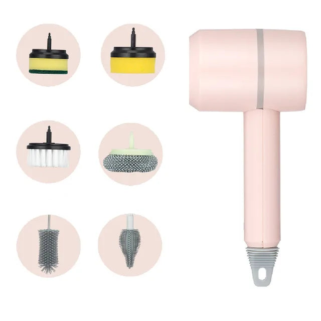 Rechargeable Electric Spin Scrubber