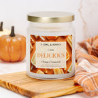 Orange Creamsicle - Delicious - 9oz Apothecary Jar Candle