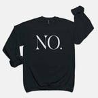 Bold Boundary Large White Logo Gildan Sweatshirt