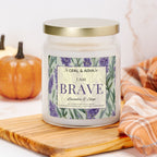 Lavender & Sage - Brave - 9oz Apothecary Jar Candle