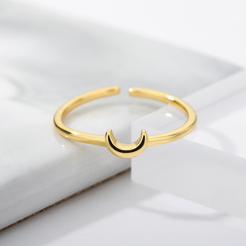 Crescent Moon Ring