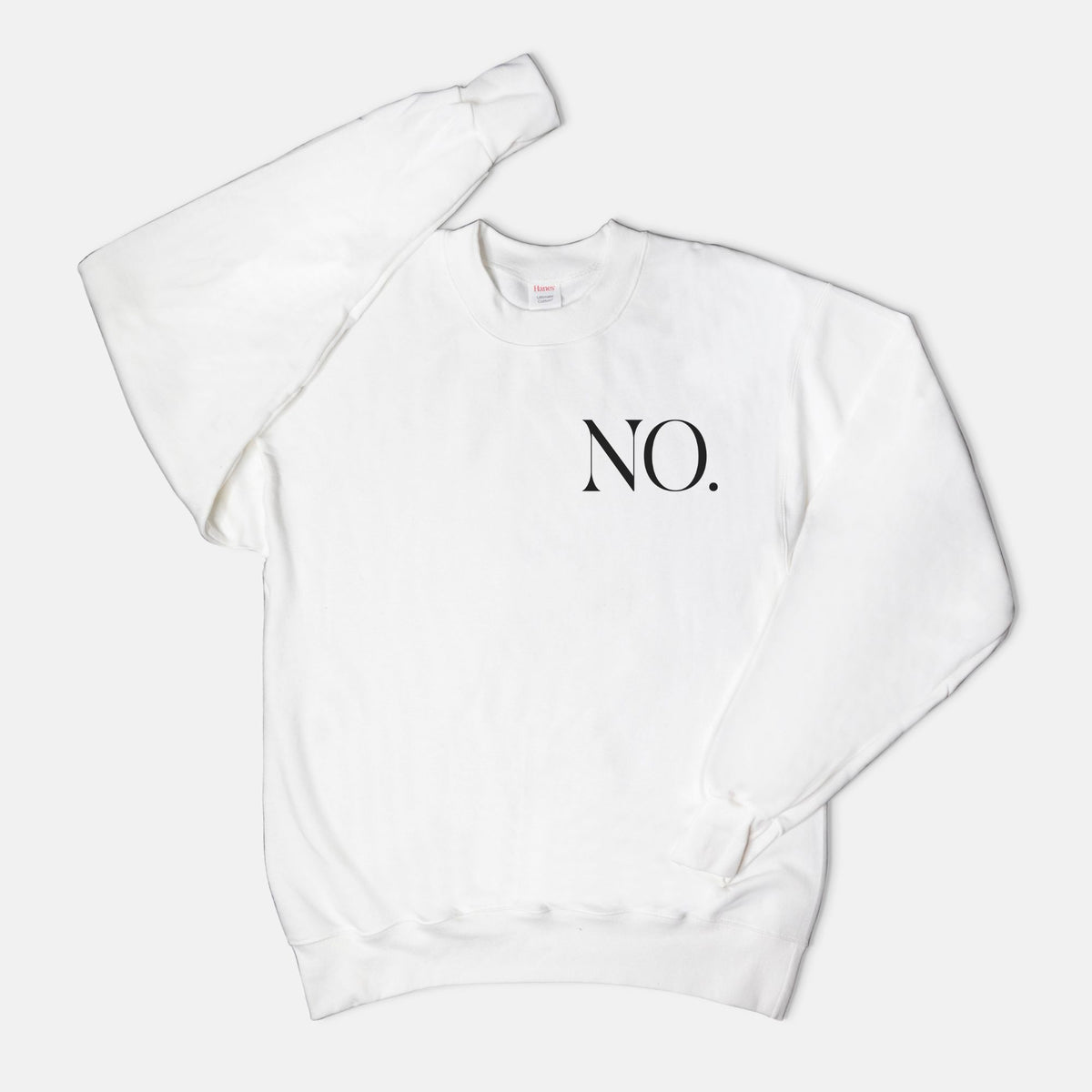 Bold Boundary Mini Black Logo Hanes Sweatshirt