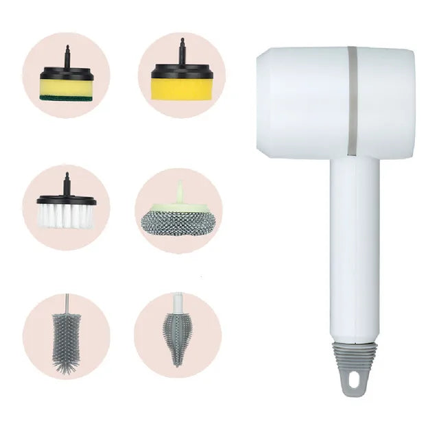 Rechargeable Electric Spin Scrubber