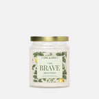 Lemon Verbena - Brave - 9oz Apothecary Jar Candle