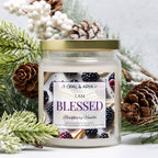Blackberry Vanilla - Blessed - 9oz Apothecary Jar Candle