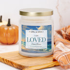Ocean Breeze - Loved - 9oz Apothecary Jar Candle