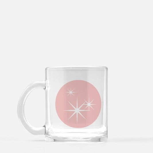 Opal & Arya Stars Glass Mug
