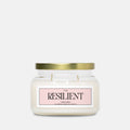 I Am Resilient Double Wick Apothecary Jar Candle