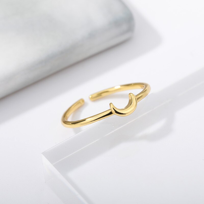 Crescent Moon Ring