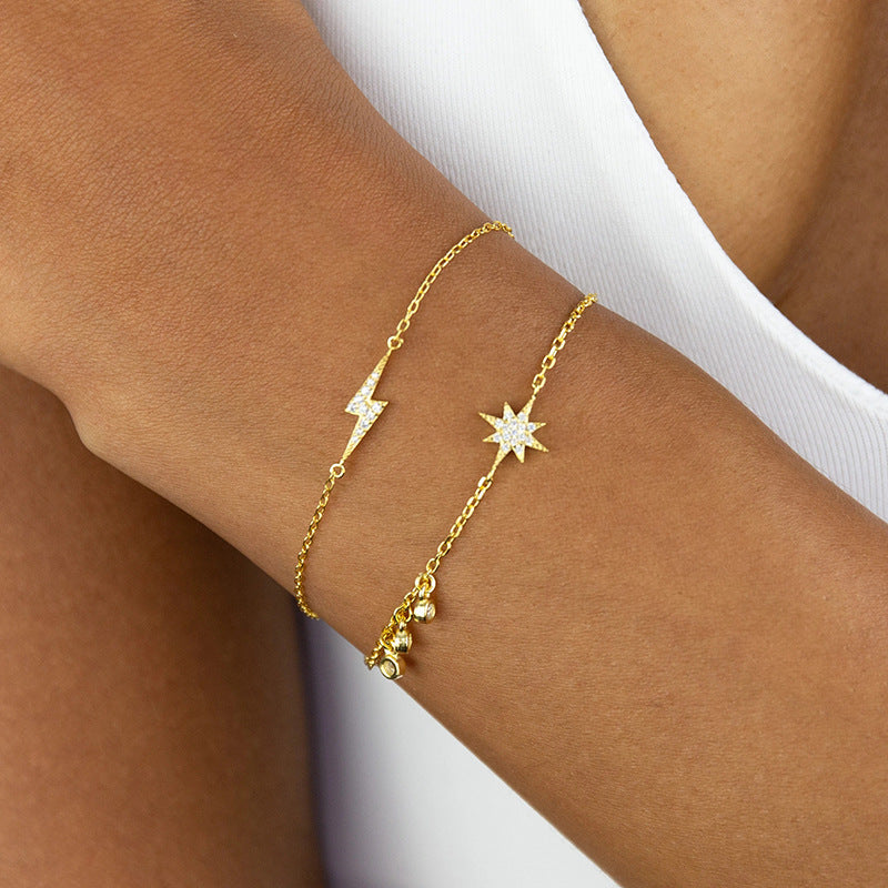 Celestial Diamond Gold Bracelets