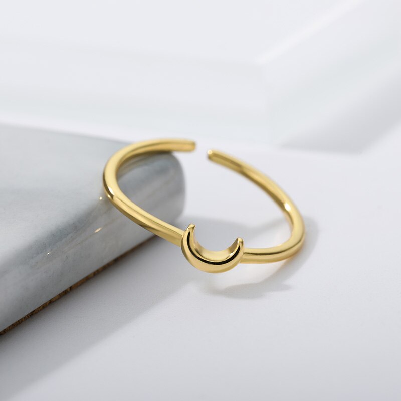 Crescent Moon Ring