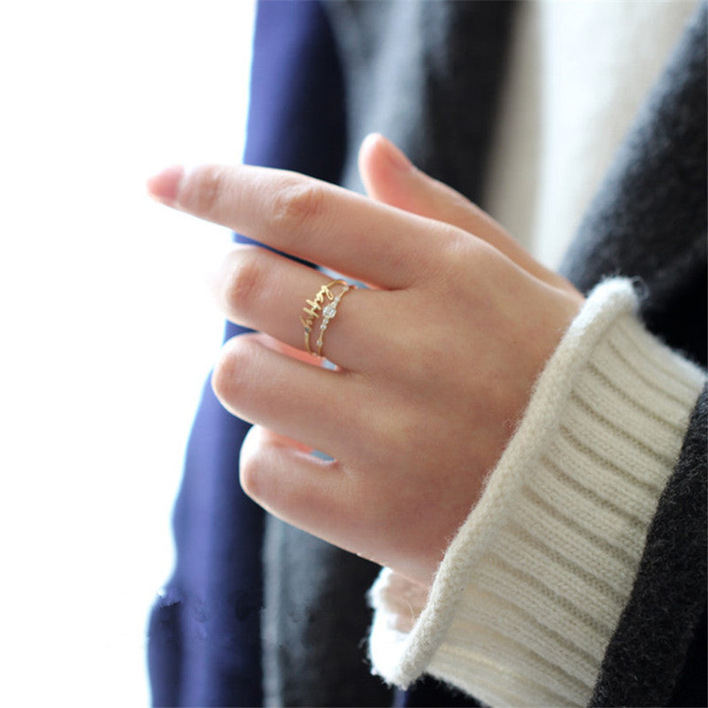 Delicate Crystal Ring