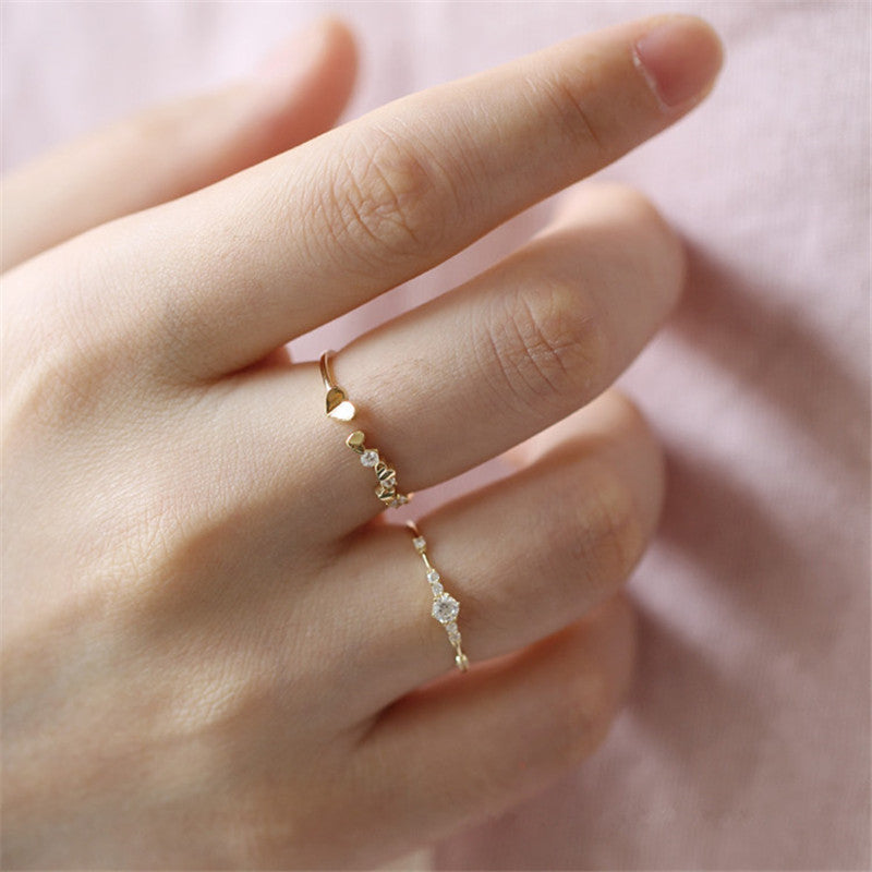 Delicate Crystal Ring