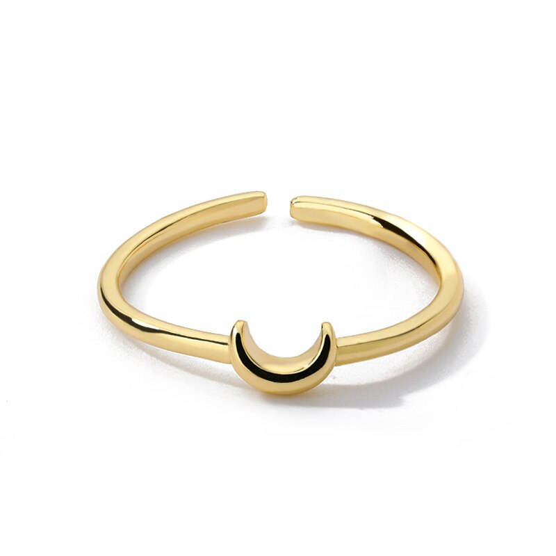 Crescent Moon Ring